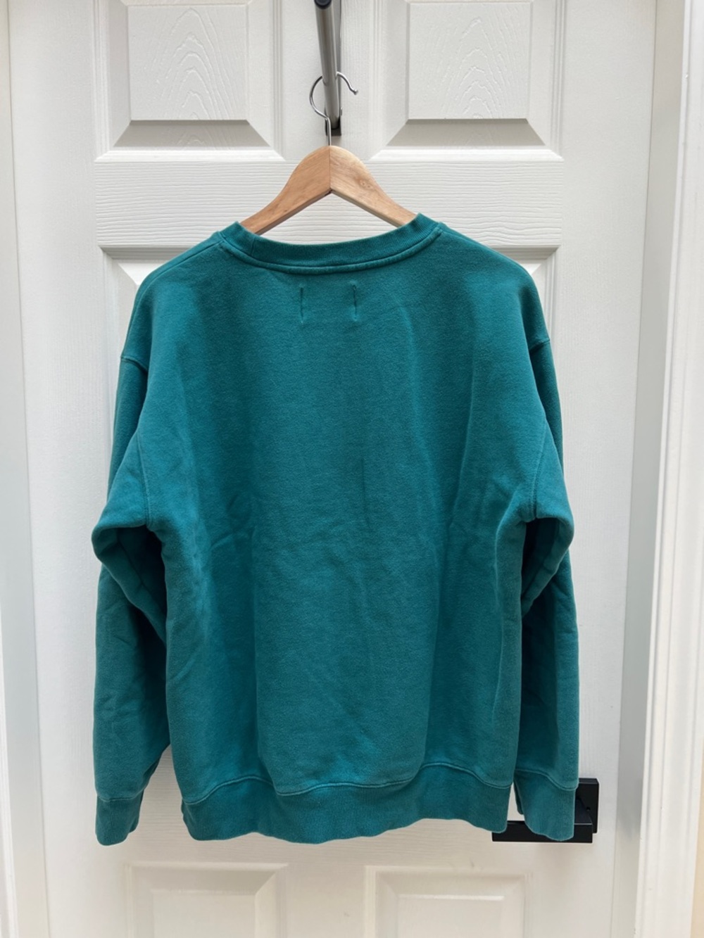 TNA Teal Crewneck Sweatshirt - Picture 3 of 7